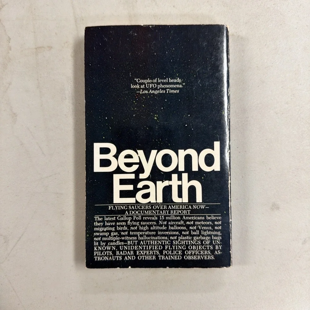 Beyond Earth by Ralph Blum & Judy Blum vintage Paperback 1974 Bantam books